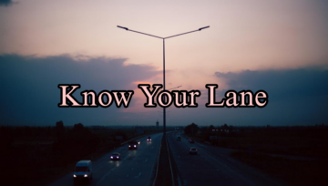 Know Your Lane